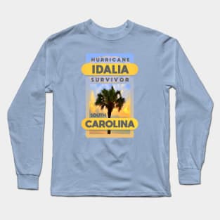 Hurricane Idalia Survivior Long Sleeve T-Shirt